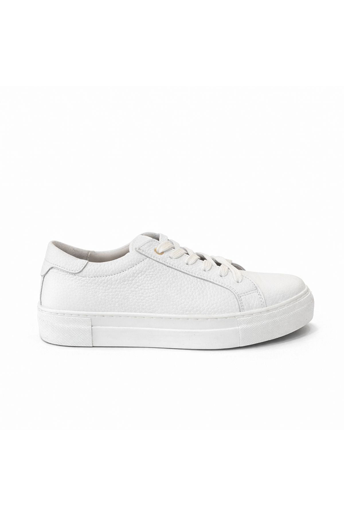 Gerçek Deri Beyaz  Kadın  Sneaker  Vince  