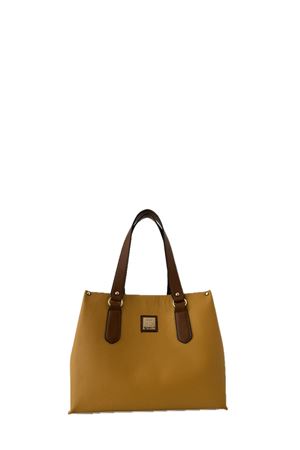 Kadın Düz Hardal Omuz Ve El Çantası