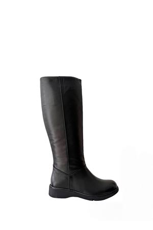 Gerçek Deri Kadın Çizme  Siyah Riding