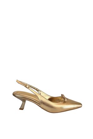  Kadın Topuklu  Ayakkabı Gold Ribbon 
