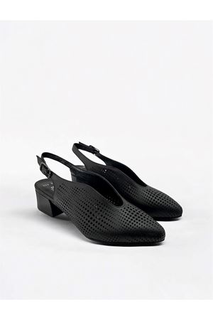 Gerçek Deri Kadın Topuklu Ayakkabı Siyah  Glow