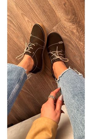 Gerçek Deri Nubuk Kadın  Ayakkabı Kahverengi Cotton 