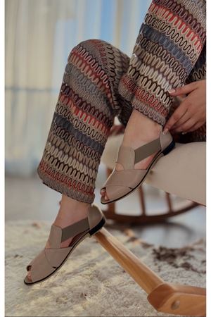 Gerçek Deri Vizon Kadın Ayakkabı Senora