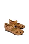 Gerçek Deri Taba Loop Kadın  Loafer